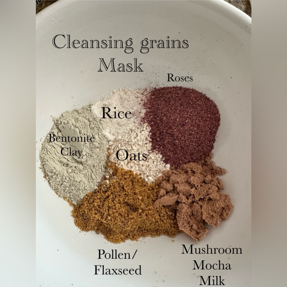 Cleansing grains mask